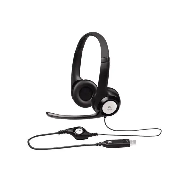 Logitech USB Headset H390 - Headset<<<Logitech<<<LOGITECH<<<PolyComp&&&Слушалки<<<Компютърна