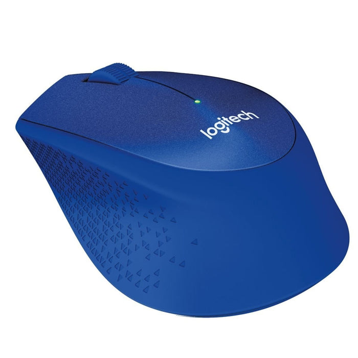 Logitech Wireless Mouse M330 Silent Plus blue - Mice<<<Logitech<<<LOGITECH<<<PolyComp&&&Електроника Периферни и