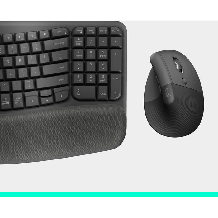 Set LOGITECH WAVE KEYS + LIFT COMBO GR 920-013635