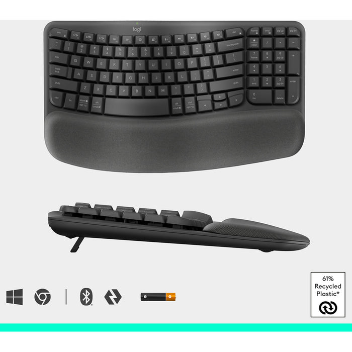 Wireless Set LOGITECH WAVE KEYS + LIFT COMBO GR 920-013635