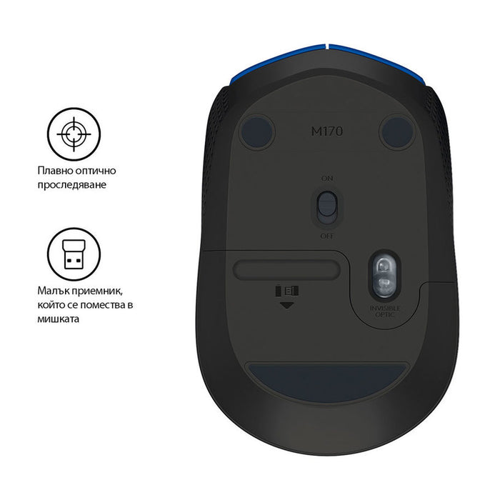 Wireless optical mouse LOGITECH M171