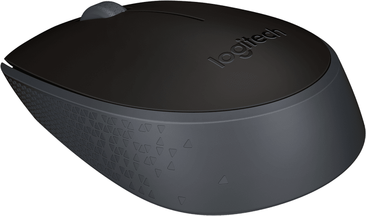 Wireless optical mouse LOGITECH M171, Black, USB