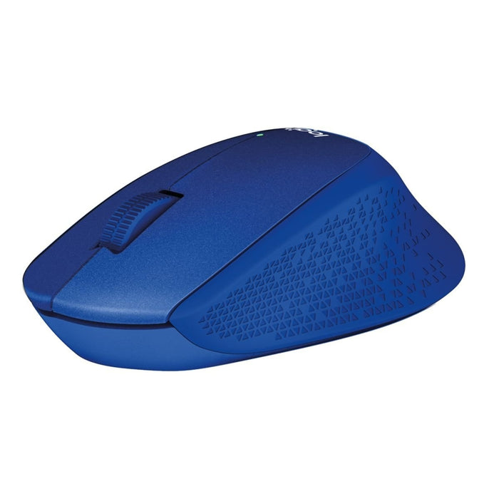Logitech Wireless Mouse M330 Silent Plus, blue