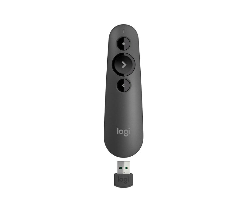 Logitech R500s Wireless Presenter, Bluetooth, 2.4 GHz Wireless, Black