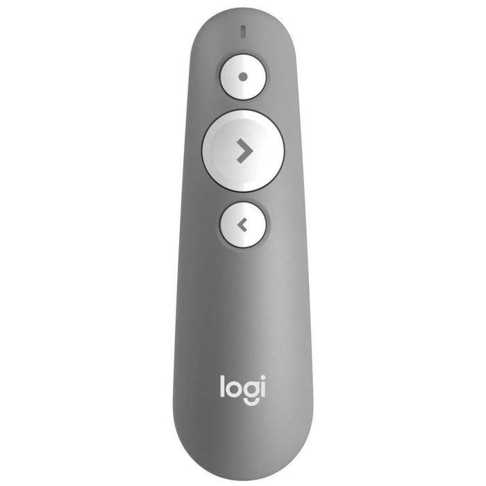 Wireless presenter Logitech R500s, Bluetooth, 2.4 GHz Wireless, Grey