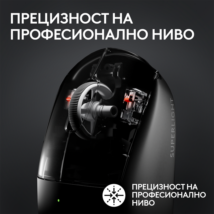 Gaming Mouse Logitech G Pro X Superlight 2 Wireless White