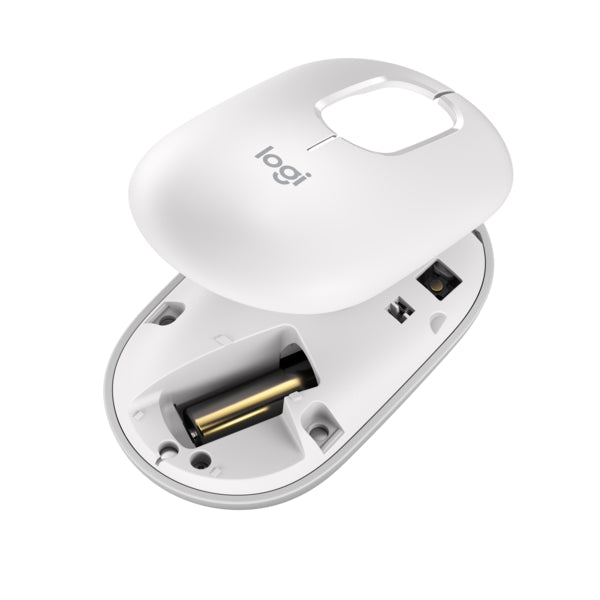 Logitech POP Mouse with emoji -  OFF-WHITE - BT - N/A - EMEA28i-935 - FY25,TERRA