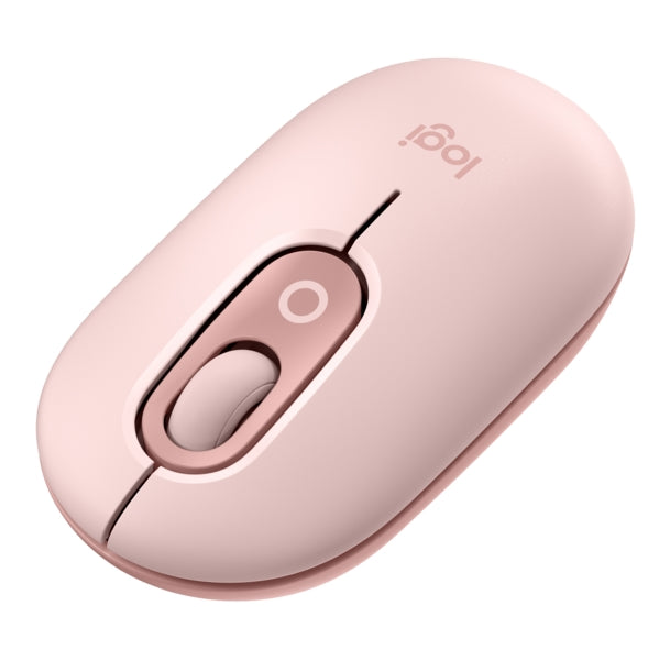 Logitech POP Mouse with emoji -  ROSE - BT - N/A - EMEA28i-935 - FY25,TERRA