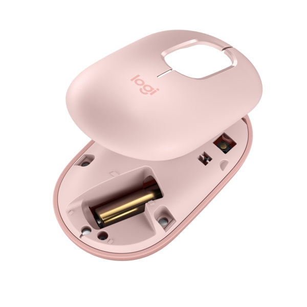 Logitech POP Mouse with emoji -  ROSE - BT - N/A - EMEA28i-935 - FY25,TERRA