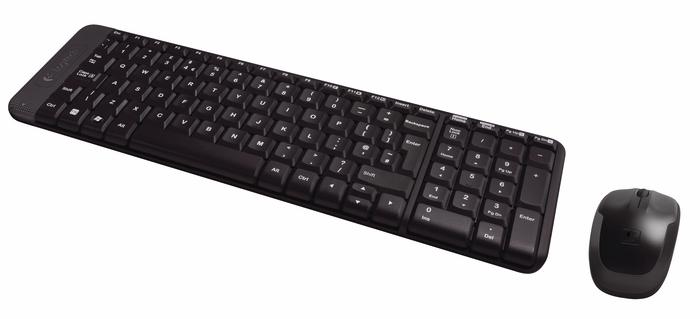 Logitech MK220 wireless keyboard and mouse set