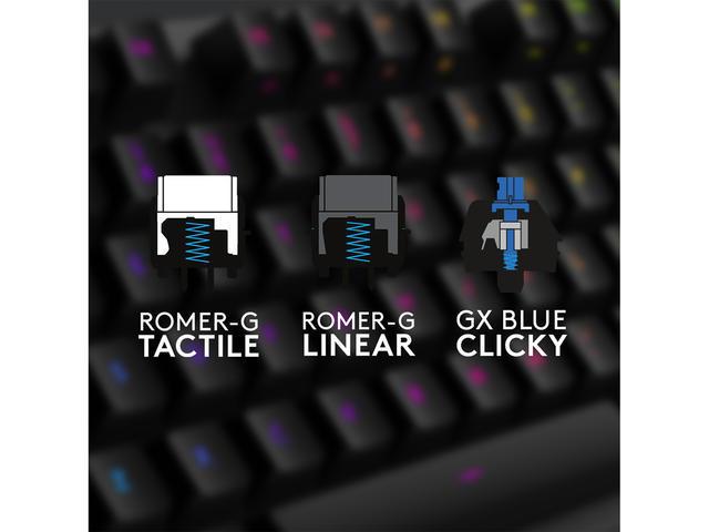 Gaming mechanical keyboard Logitech G512 GX Brown Tactile switches