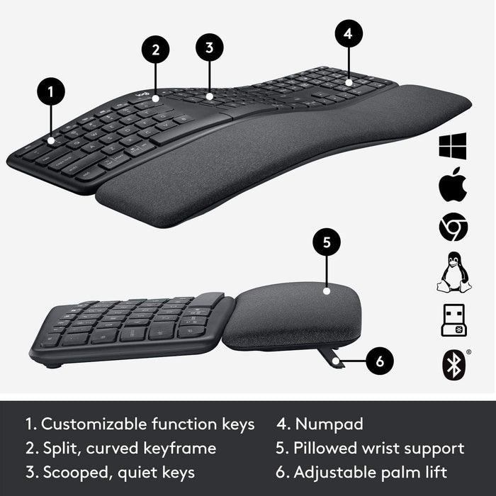 Logitech ERGO K860 Wireless Keyboard
