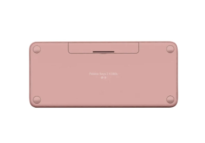 Logitech Pebble Keys 2 K380s - TONAL ROSE - US INT'L - BT - N/A - INTNL-973 - UNIVERSAL