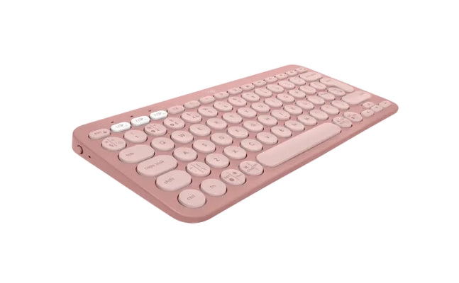 Logitech Pebble Keys 2 K380s - TONAL ROSE - US INT'L - BT - N/A - INTNL-973 - UNIVERSAL