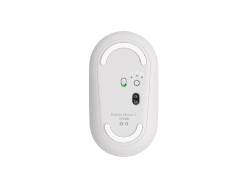 Logitech Pebble 2 Combo - TONAL WHITE - US INT'L - 2.4GHZ/BT - N/A - INTNL-973 - UNIVERSAL