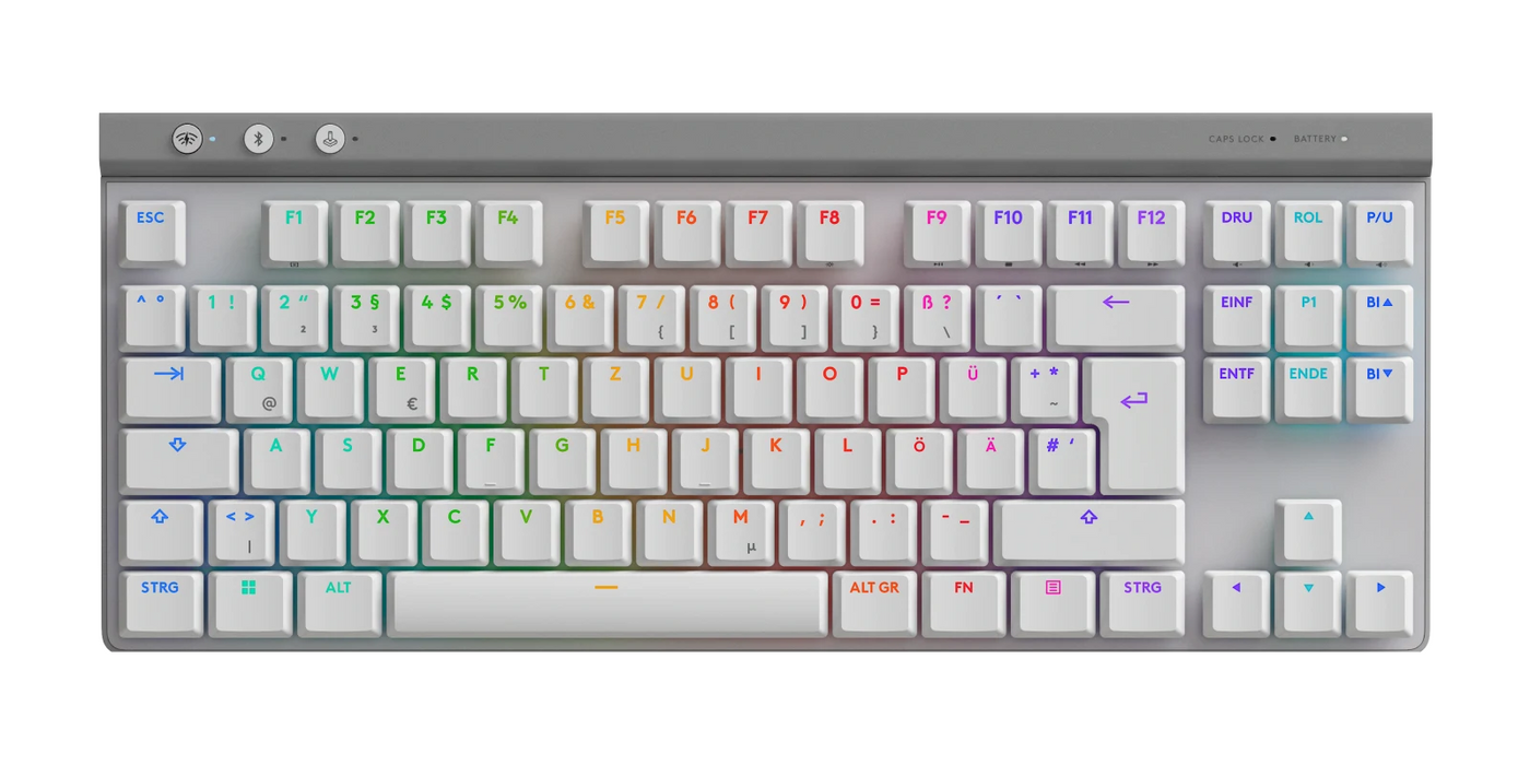 Logitech G515 Lightspeed TKL Wireless Gaming Keyboard White
