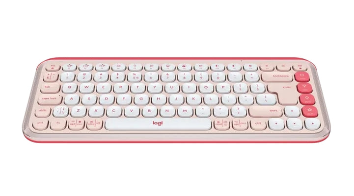 Logitech Pop Icon Keys - Rose - US INT'L - BT - N/A - INTNL-973