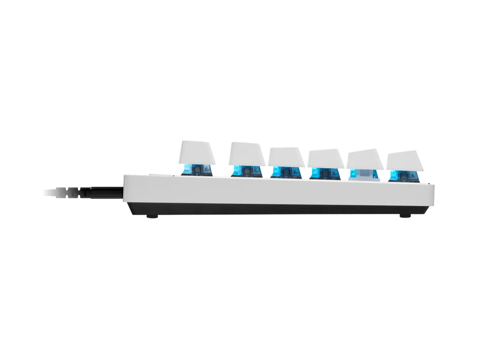 Gaming mechanical keyboard Logitech G Pro X RAPID TKL, Magnetic Analog Switch, White