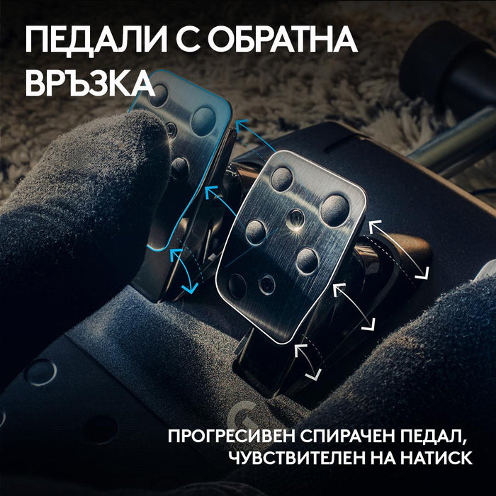 Logitech G923 Sim Racing Wheel, PS4, PS5, PC