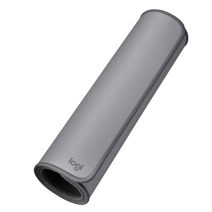 Logitech Desk Mat Studio Series Mouse Pad, Light Grey