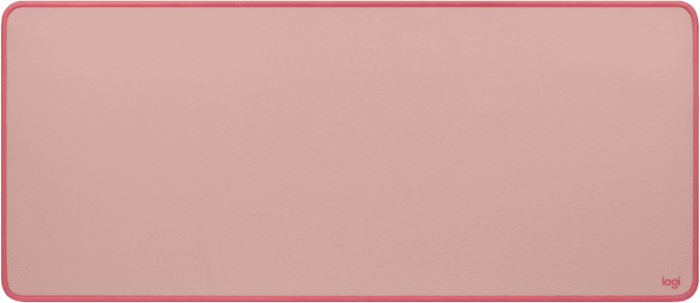 Logitech Desk Mat Studio Series Mouse Pad, Dark Pink