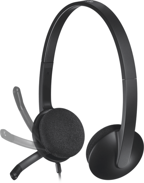 Logitech H340 headset with microphone