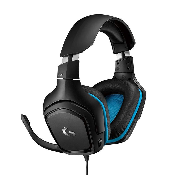 Logitech G432 Gaming Headset, Microphone, Black