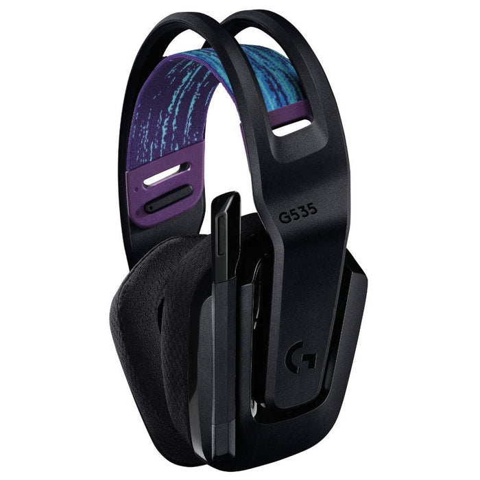 Logitech G535 Lightspeed Wireless Gaming Headset, Microphone, Black