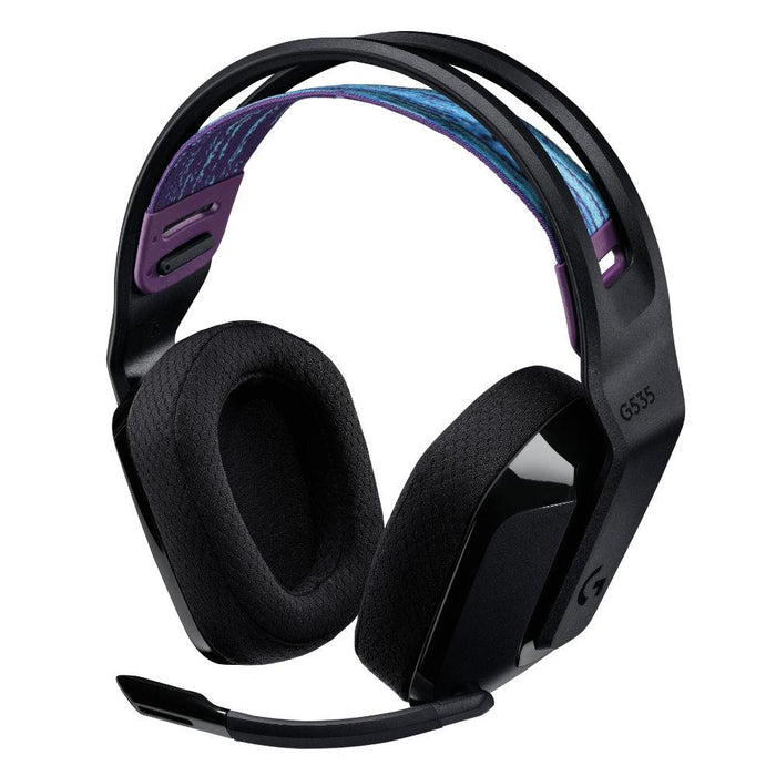 Logitech G535 Lightspeed Wireless Gaming Headset, Microphone, Black