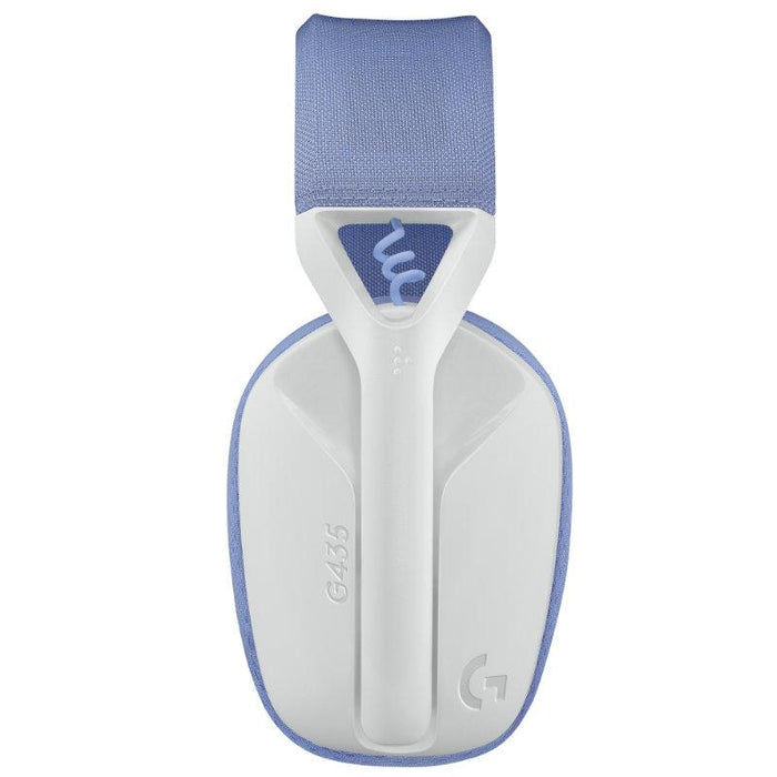 Gaming wireless headset Logitech G435 Lightspeed Wireless, Microphone, White