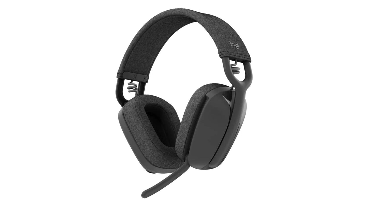 Bluetooth headset with microphone Logitech ZONE VIBE 100, USB-C