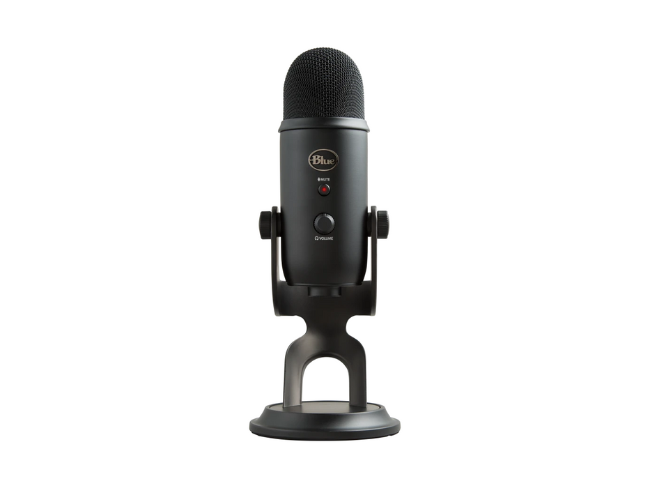Logitech Blue YETI Desktop Microphone - Blackout