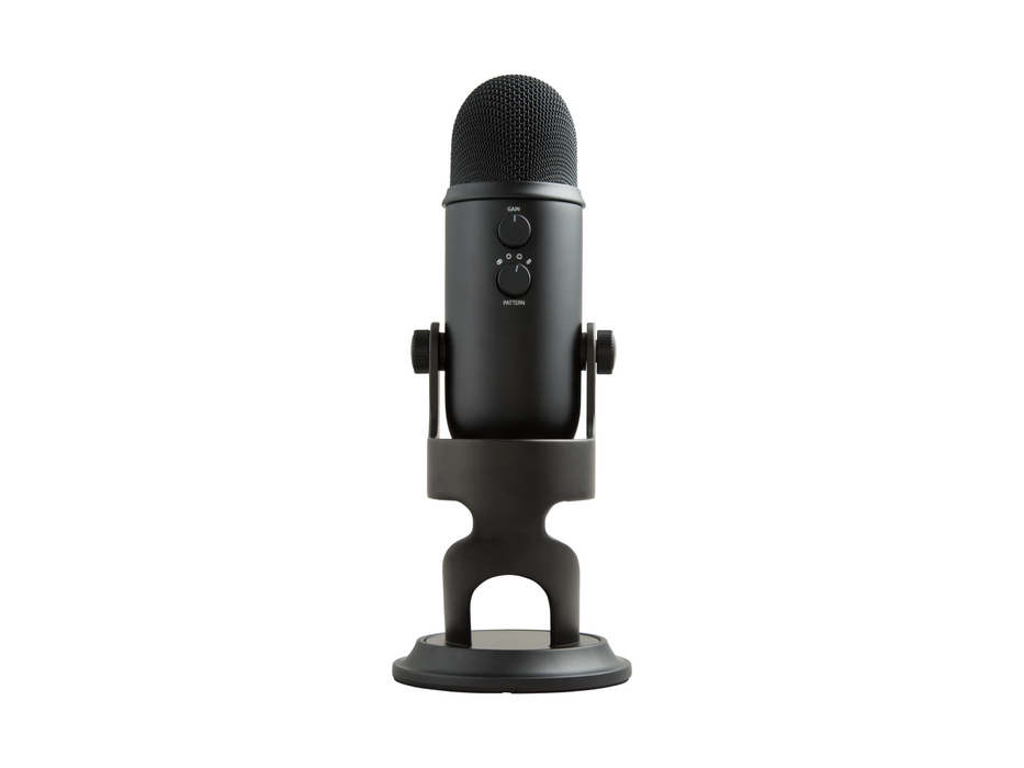 Logitech Blue YETI Desktop Microphone - Blackout