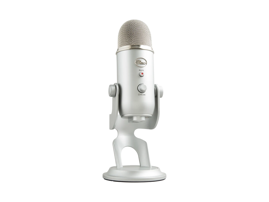 Logitech Blue YETI Desktop Microphone - Silver