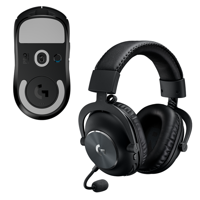 Bundle Logitech G Pro X Superlight Gaming Mouse and Logitech G Pro Headphones