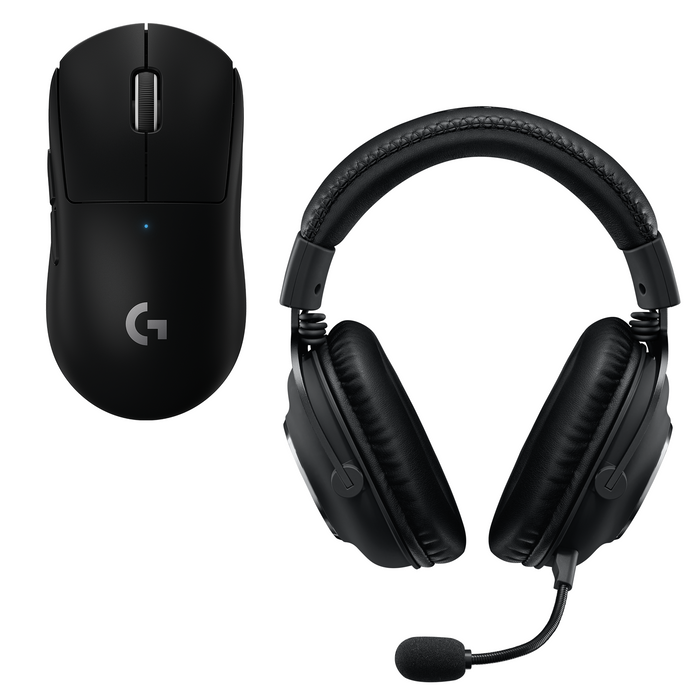 Bundle Logitech G Pro X Superlight Gaming Mouse and Logitech G Pro Headphones