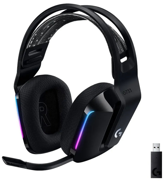 Logitech G733 LIGHTSPEED WIRELESS Headset with Microphone Black