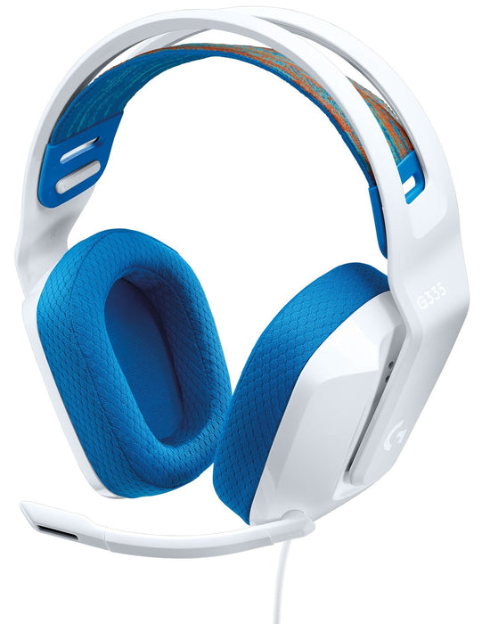 Logitech G335 Gaming Headset, Microphone, White