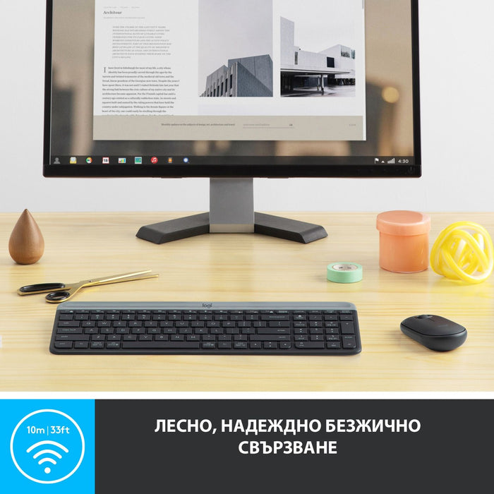 Logitech MK470 wireless keyboard and mouse set