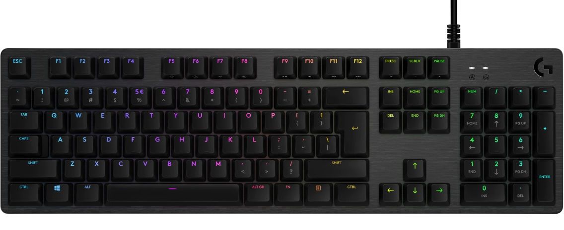 Logitech G512 GX Brown Tactile Switches Mechanical Gaming Keyboard