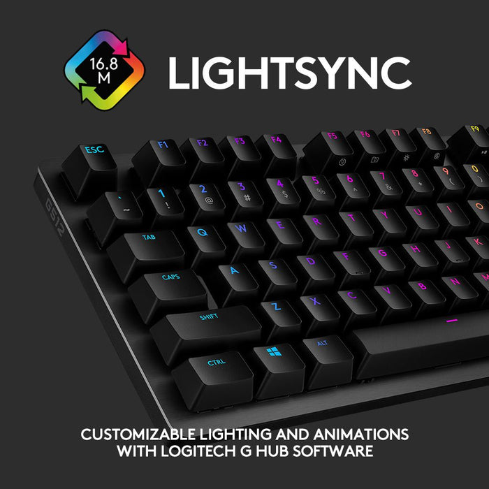 Logitech G512 GX Brown Tactile Switches Mechanical Gaming Keyboard