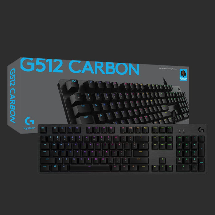 Logitech G512 GX Brown Tactile Switches Mechanical Gaming Keyboard