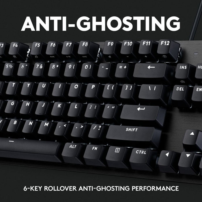 Logitech G413 SE TKL Mechanical Gaming Keyboard, Tactile Switches