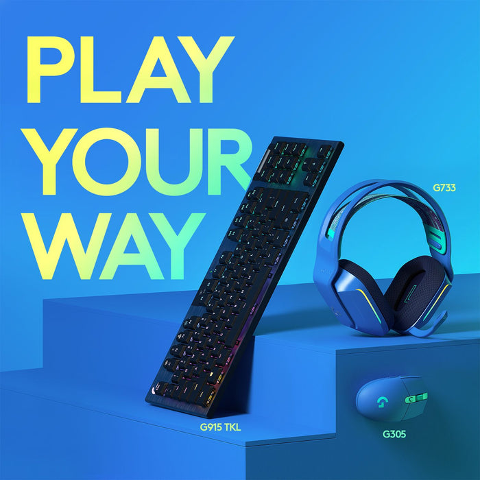 Logitech G305 Blue Lightspeed Wireless Gaming Mouse Blue