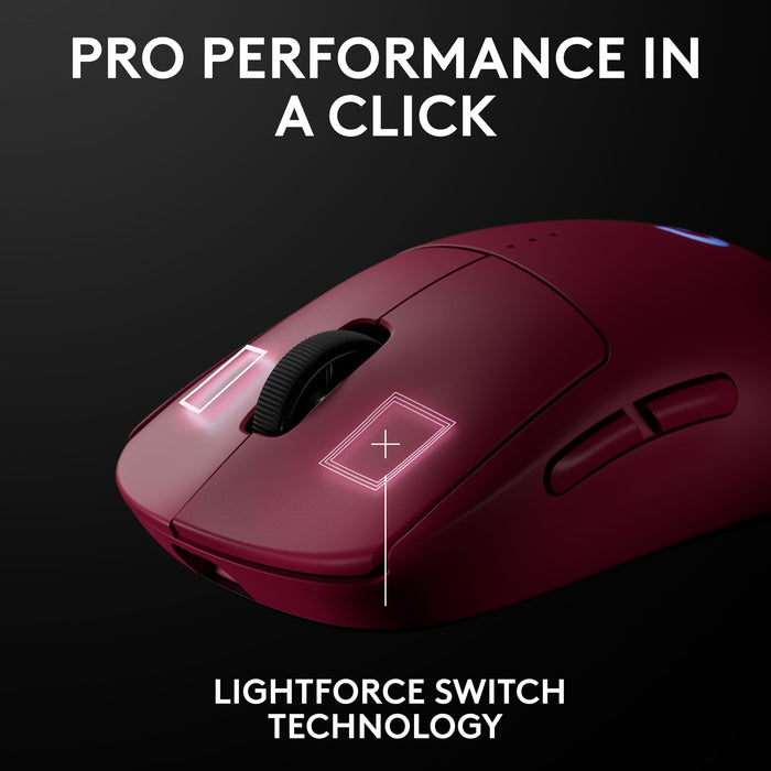 Logitech G Pro 2 Lightspeed Wireless Gaming Mouse - Magenta