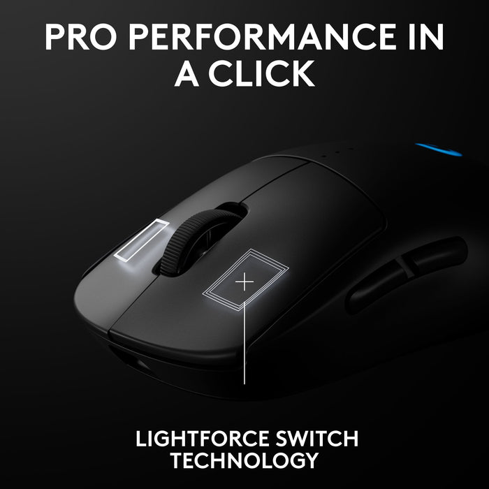 Gaming wireless mouse Logitech PRO 2 Lightspeed + 8K USB Receiver - Black
