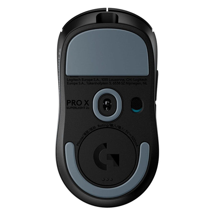 Logitech G Pro X Superlight 2c compact wireless mouse, black