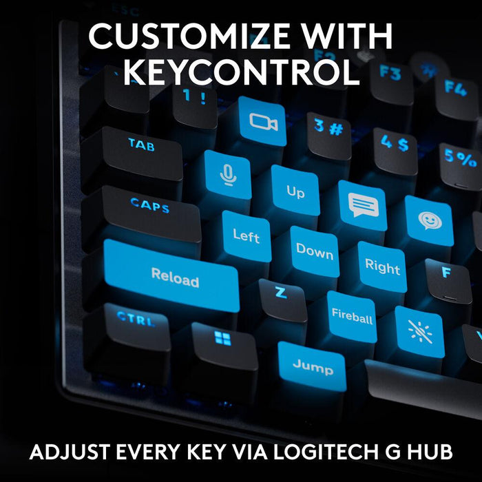 Logitech G Pro X RAPID TKL Gaming Mechanical Keyboard, Magnetic Analog Switch, Black