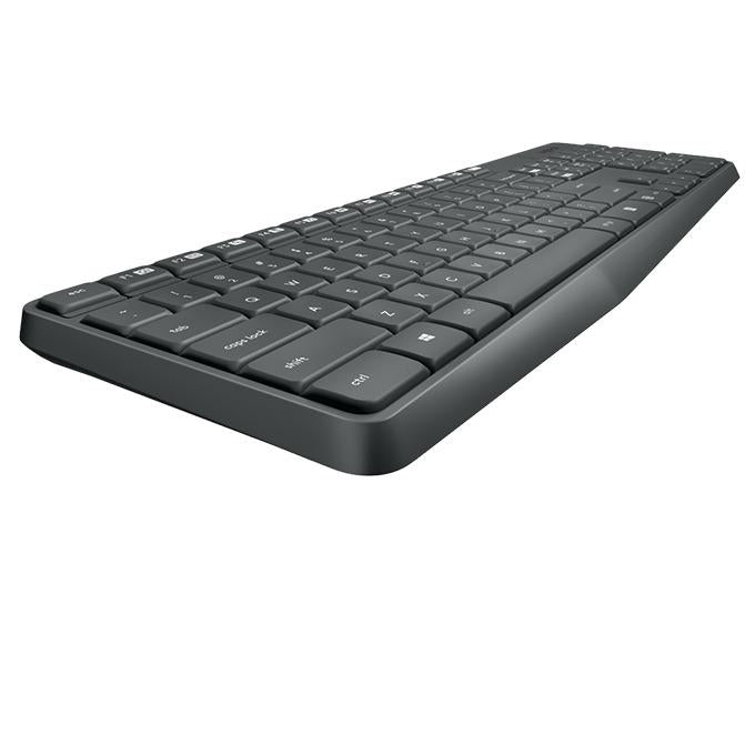 Logitech MK235 wireless keyboard and mouse set, Dark gray