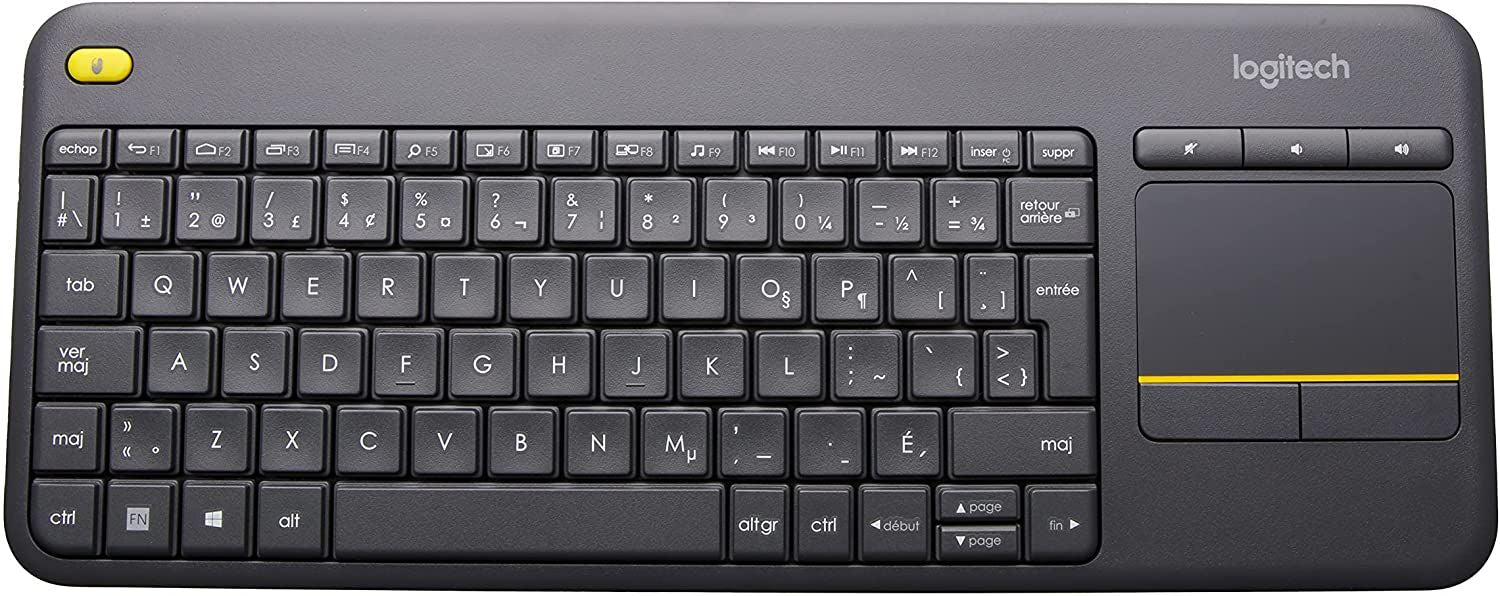 Keyboard Logitech Wireless Touch K400 Plus